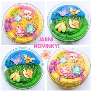 První jarní NOVINKY jsou na e-shopu!🌼🌸🌷🐰🐌 Jak se vám líbí? 🌼🌸 #barvolina#spring#domacimodelinaprodeti#deti#smyslovehrani
