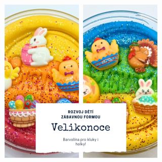 Velikonoční kolekce je na e-shopu!🐣🐣 Tentokrát ve verzi pro holky i pro kluky.🌼🌸 Trojbarevné barvolíny, v dózách vždy po...